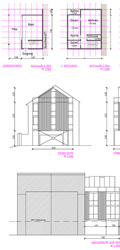 CAD Reinzeichnung & grafische Aufbereitung der Entwurfsplanungsdaten des Hauses Wikarski.